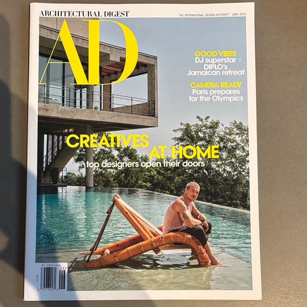 Architectural Digest AD Magazine June 2024 Diplo